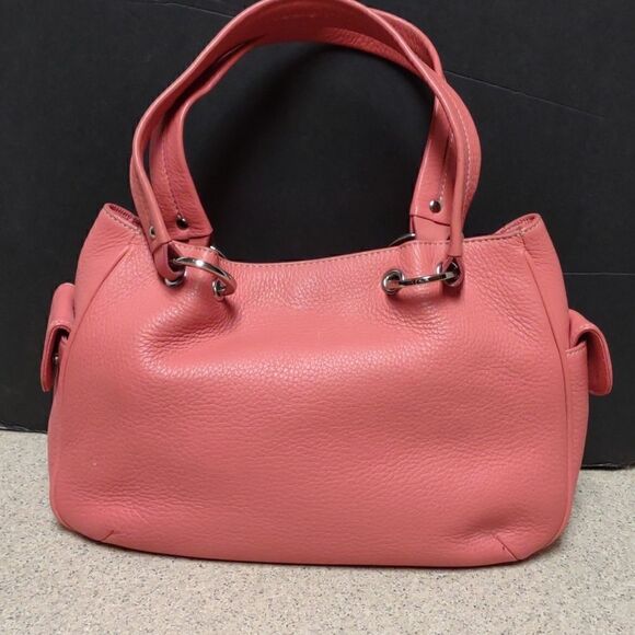 Talbots Handbags - Talbots Coral  Leather Purse Gorgeous. P2